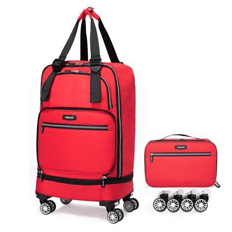 soft travel bag on wheels